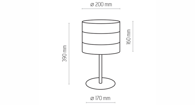 Stolní lampa - TAGO 5054